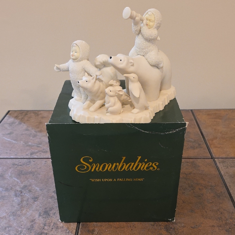 Snowbabies "Wish Upon A Falling Star"